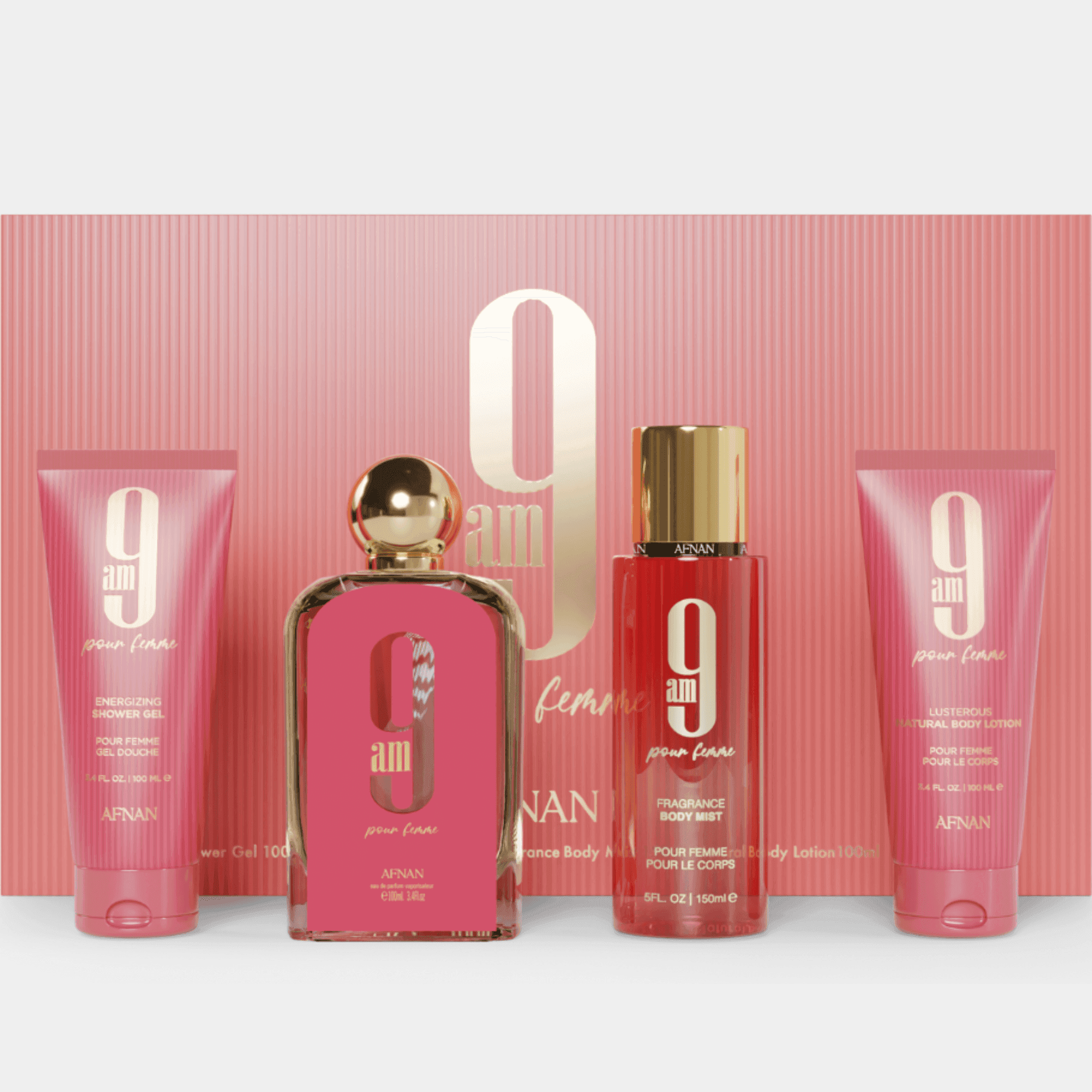 GIFT SET 9 AM POUR FEMME (Eau De Parfum | Pour Femme) — thumbnail 1