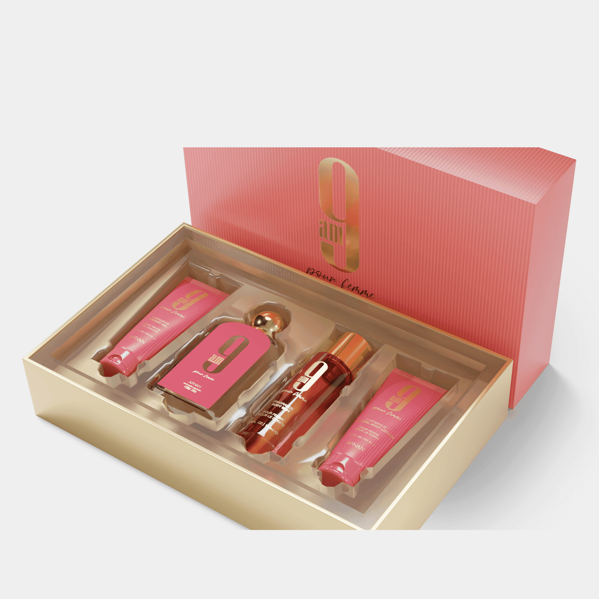 GIFT SET 9 AM POUR FEMME (Eau De Parfum | Pour Femme) — thumbnail 2