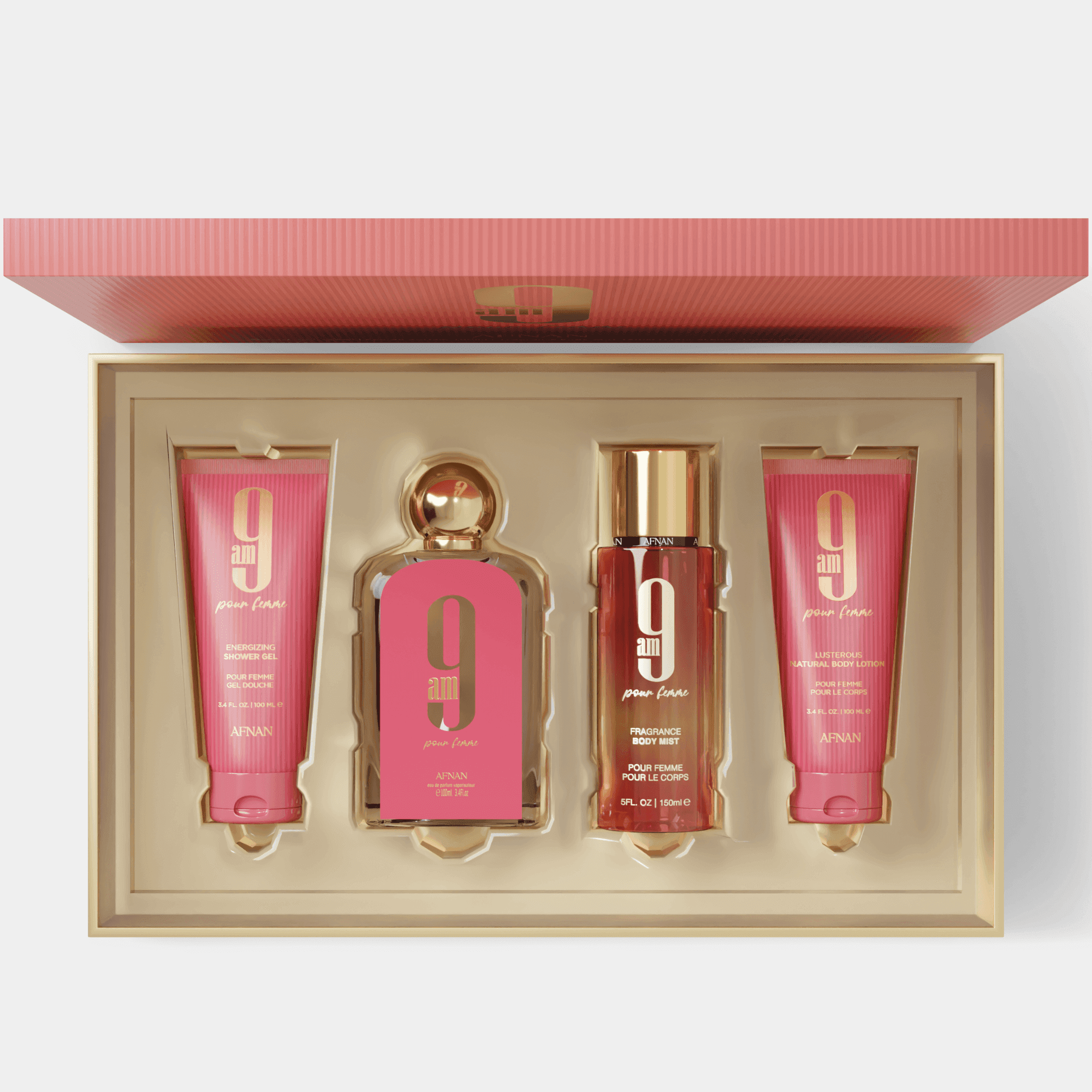 GIFT SET 9 AM POUR FEMME (Eau De Parfum | Pour Femme) — thumbnail 3