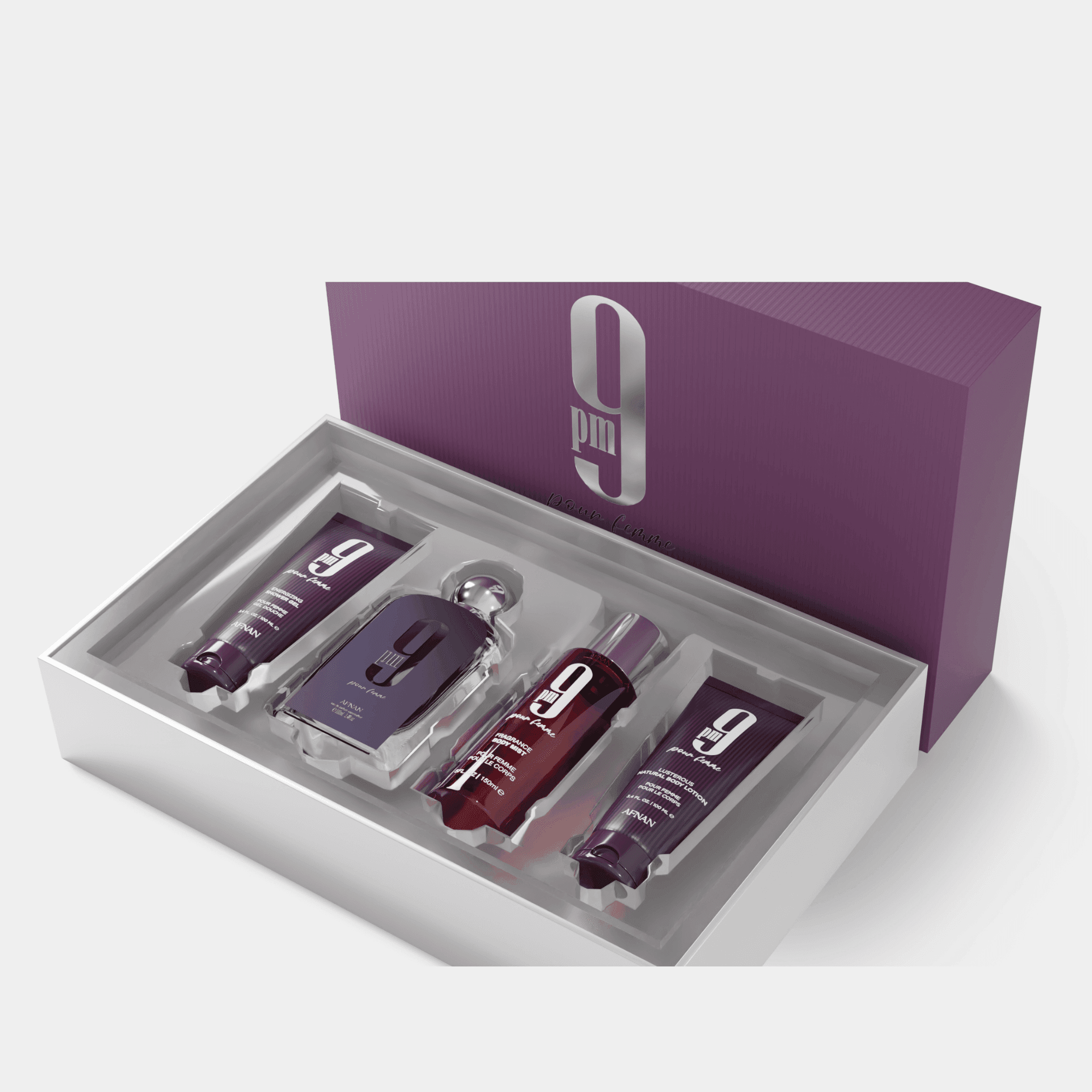 GIFT SET 9 PM POUR FEMME (Eau De Parfum | Pour Femme) — thumbnail 2