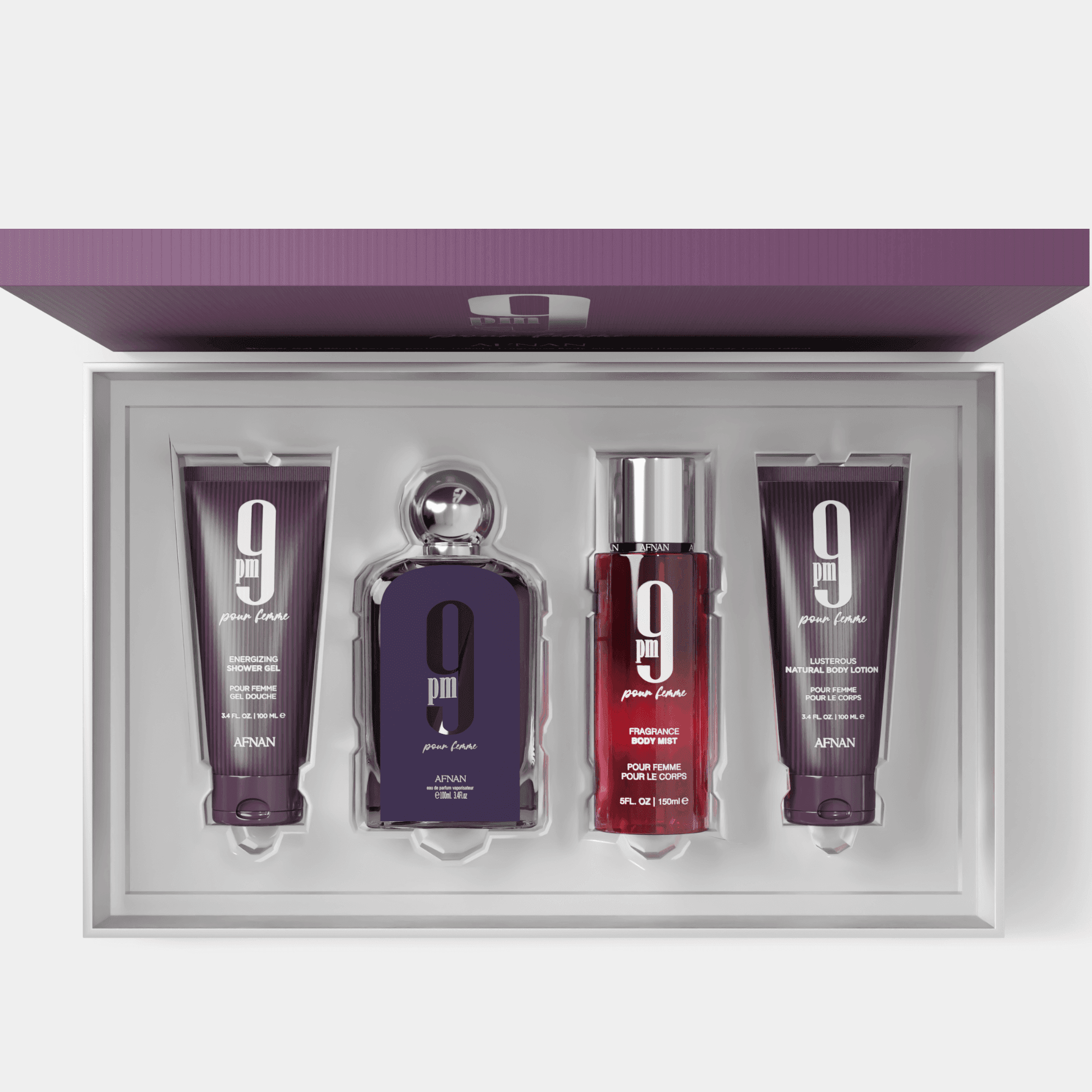 GIFT SET 9 PM POUR FEMME (Eau De Parfum | Pour Femme) — thumbnail 3