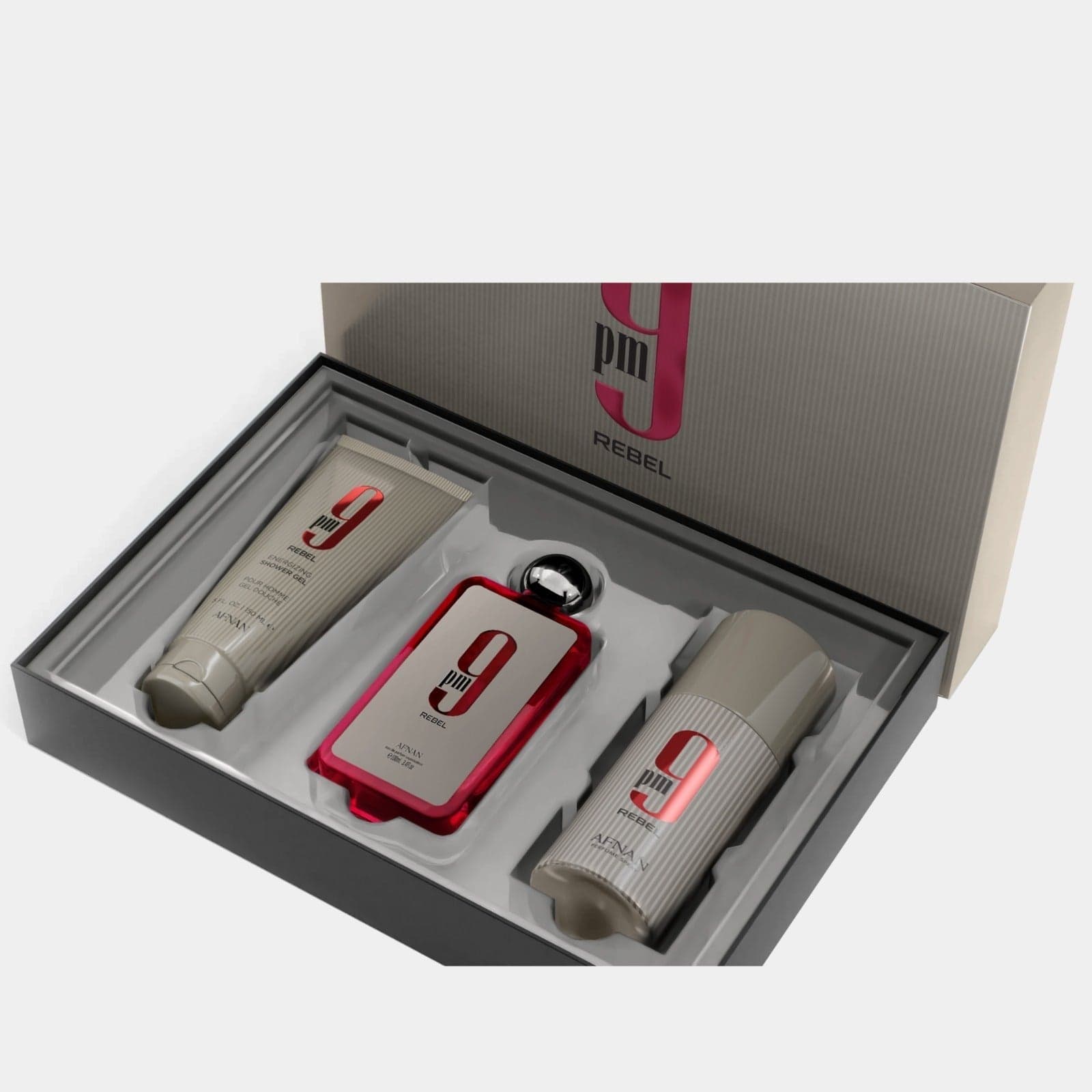GIFT SET 9 PM REBEL (Eau De Parfum | Unisex) — thumbnail 2