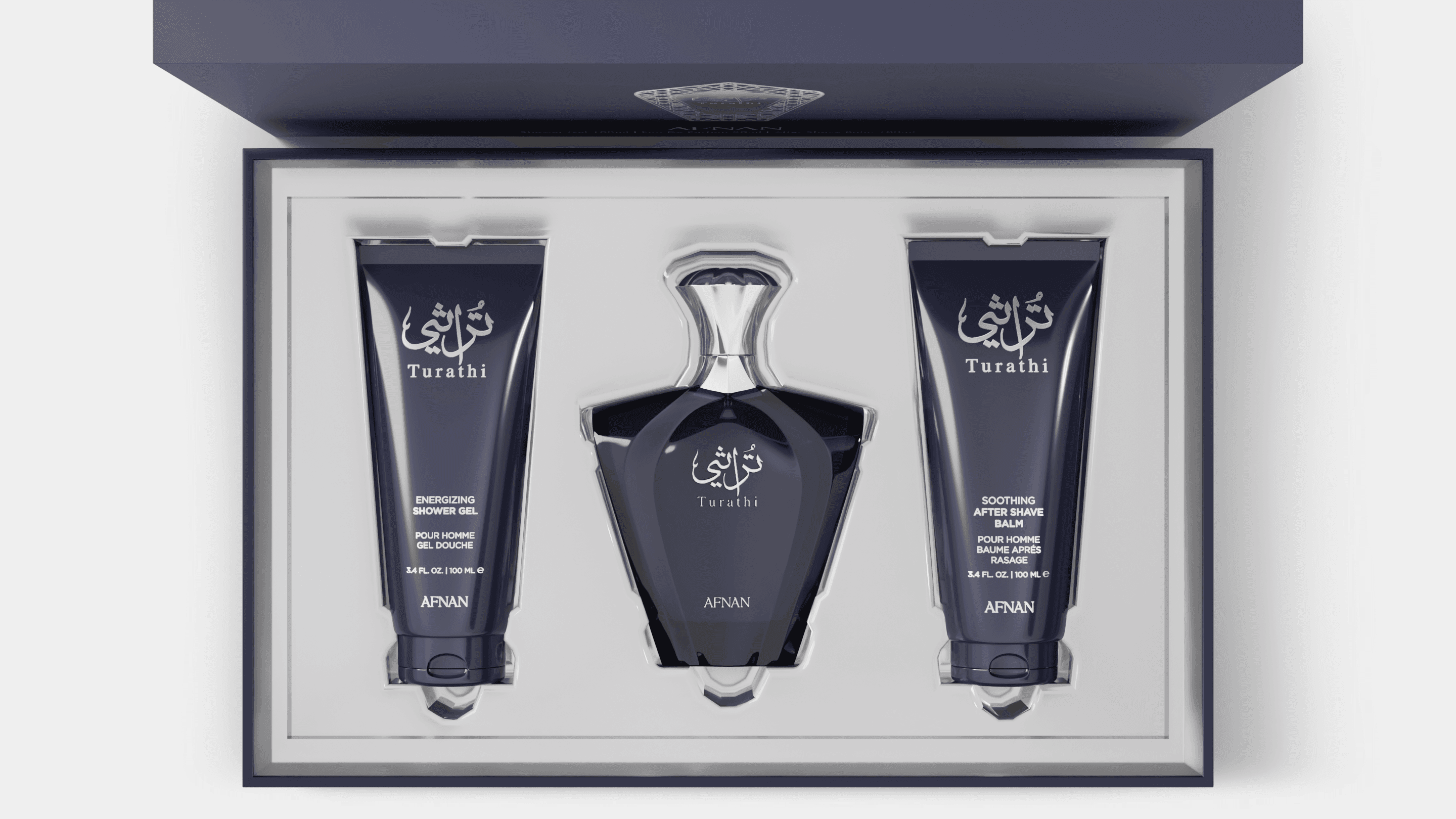 GIFT SET TURATHI BLUE (Eau De Parfum | Pour Homme) — thumbnail 3