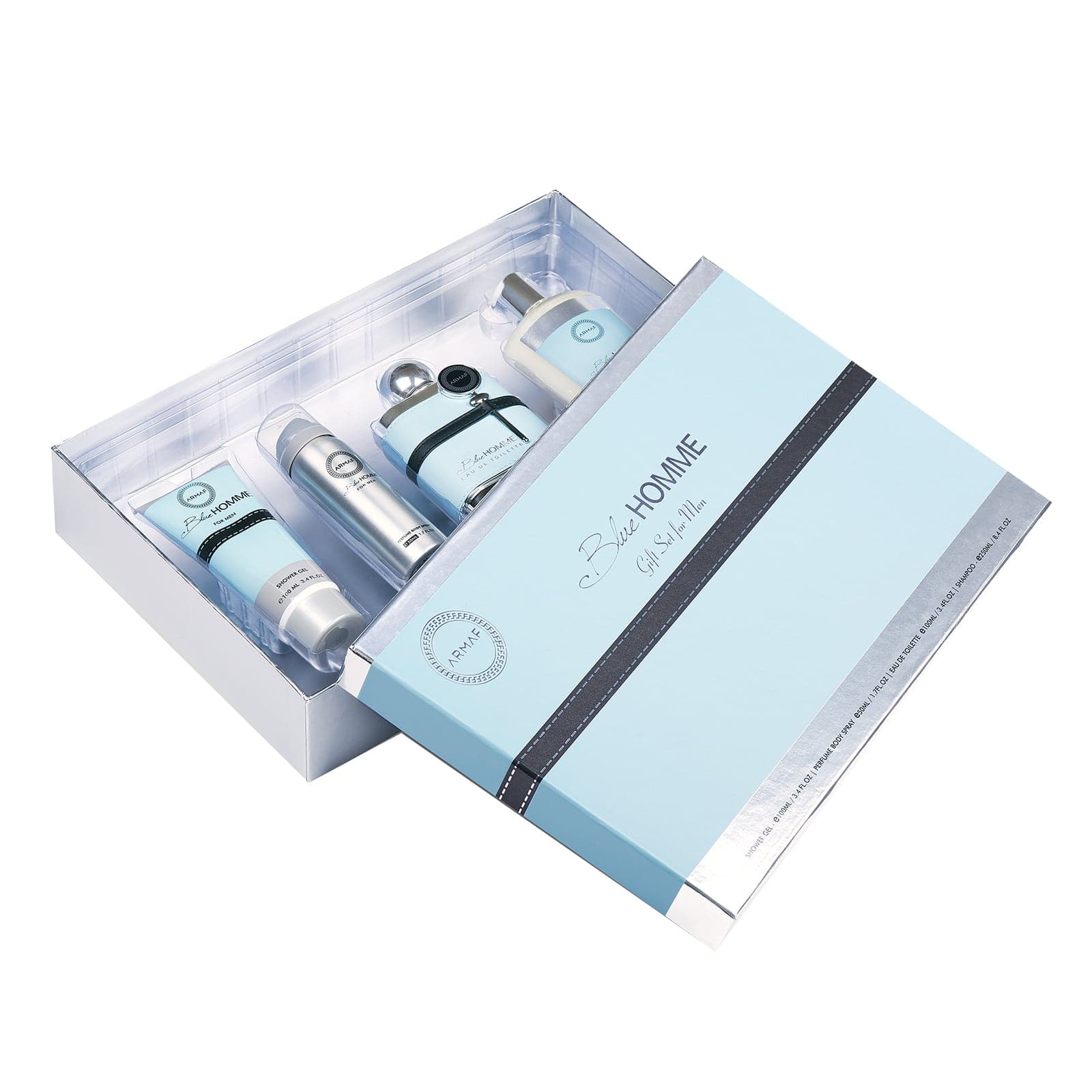 BLUE HOMME MAN 4PC GIFT SET (Default Title)