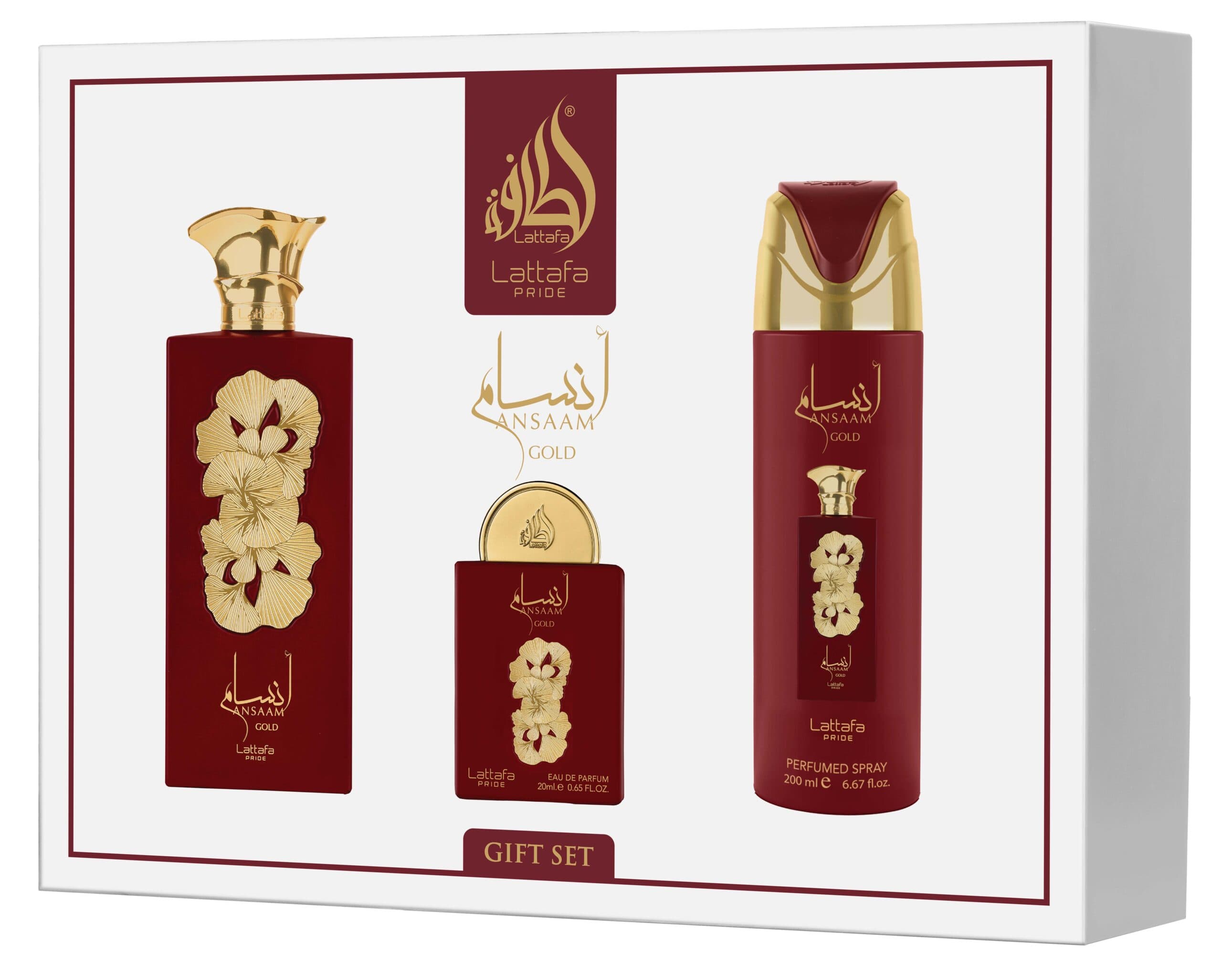 Giftset Ansaam Gold -3pc — thumbnail 2