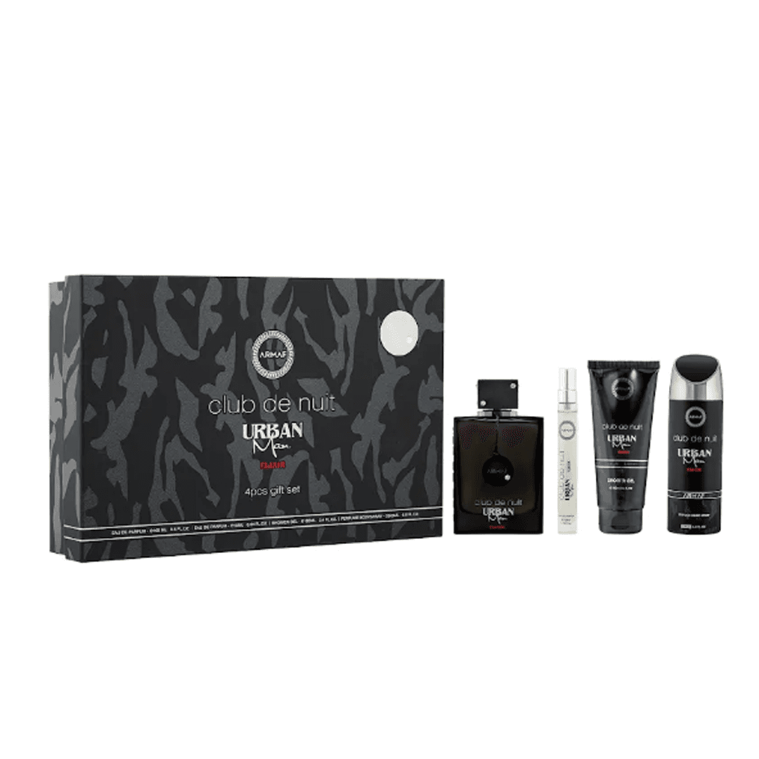 CLUB DE NUIT URBAN MAN ELIXIR 4 PCS GIFT SET