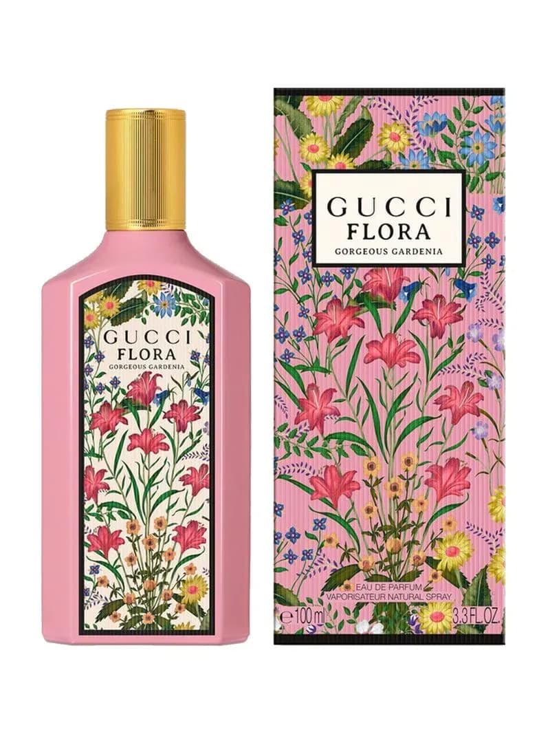 Flora Gorgeous Gardenia by Gucci perfume bottle