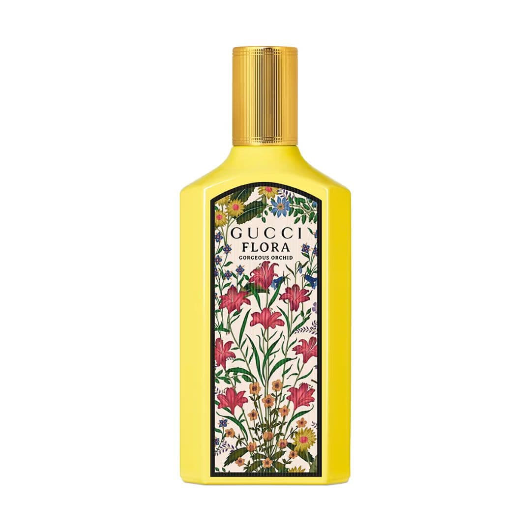Flora Gorgeous Orchid by Gucci perfume bottle
