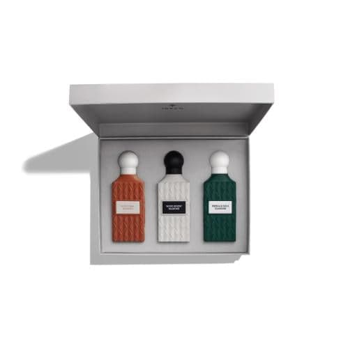 Grey Diamond Box – Nude Coral, White Regent & Emerald Soul Diamond Perfume Collection (75ml Each)