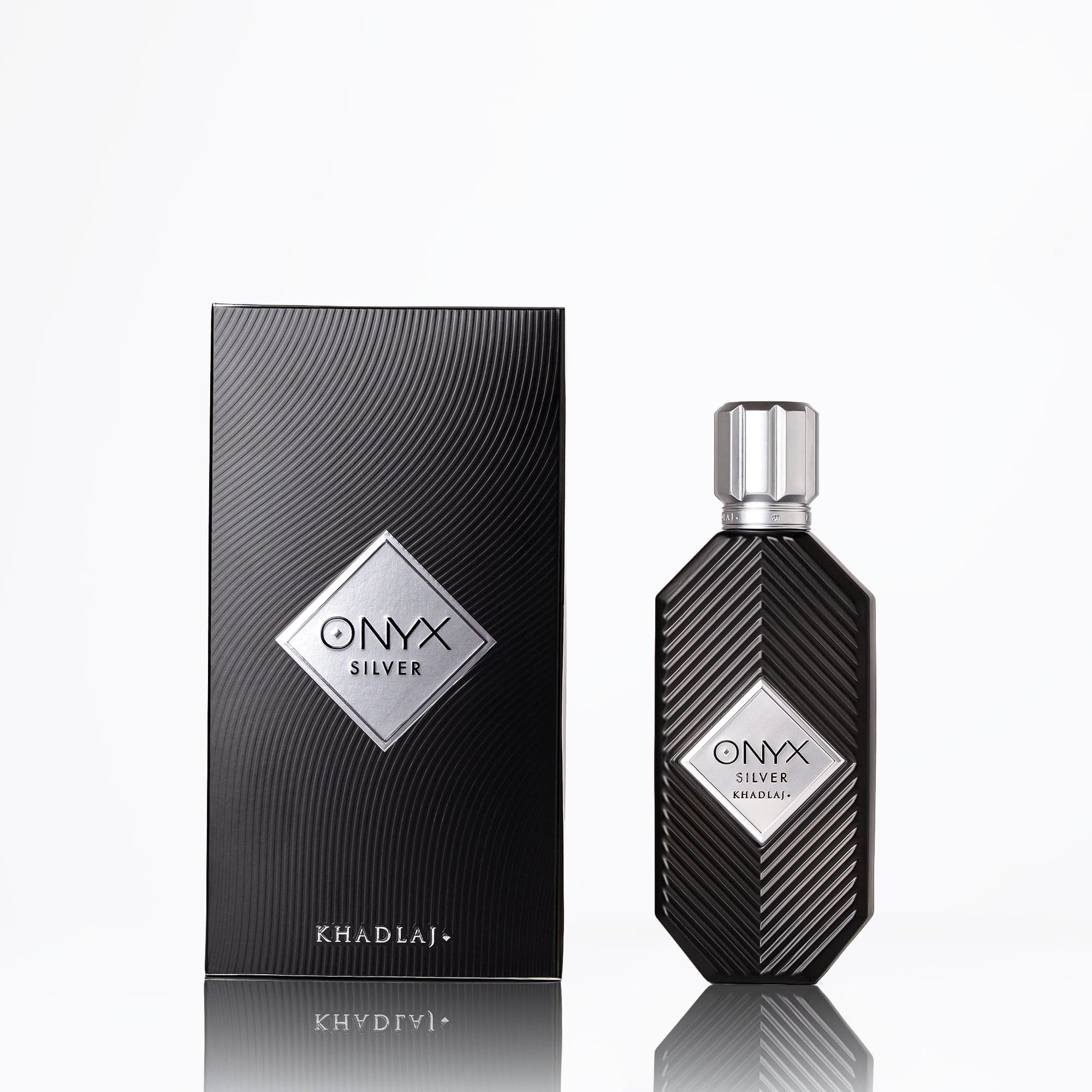 KHADLAJ ONYX SILVER 100 ML EAU DE PARFUM FOR MEN AND WOMEN