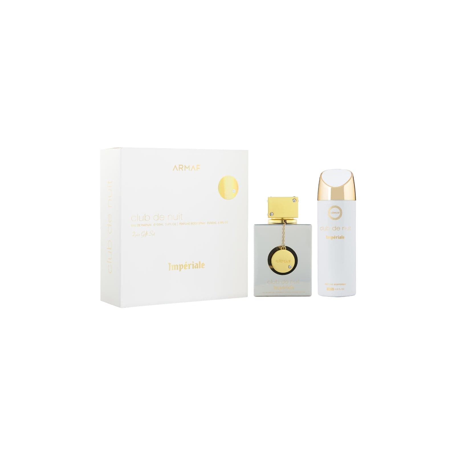 CLUB DE NUIT WHITE IMPERIALE 2 PIECES GIFT SET (Default Title)