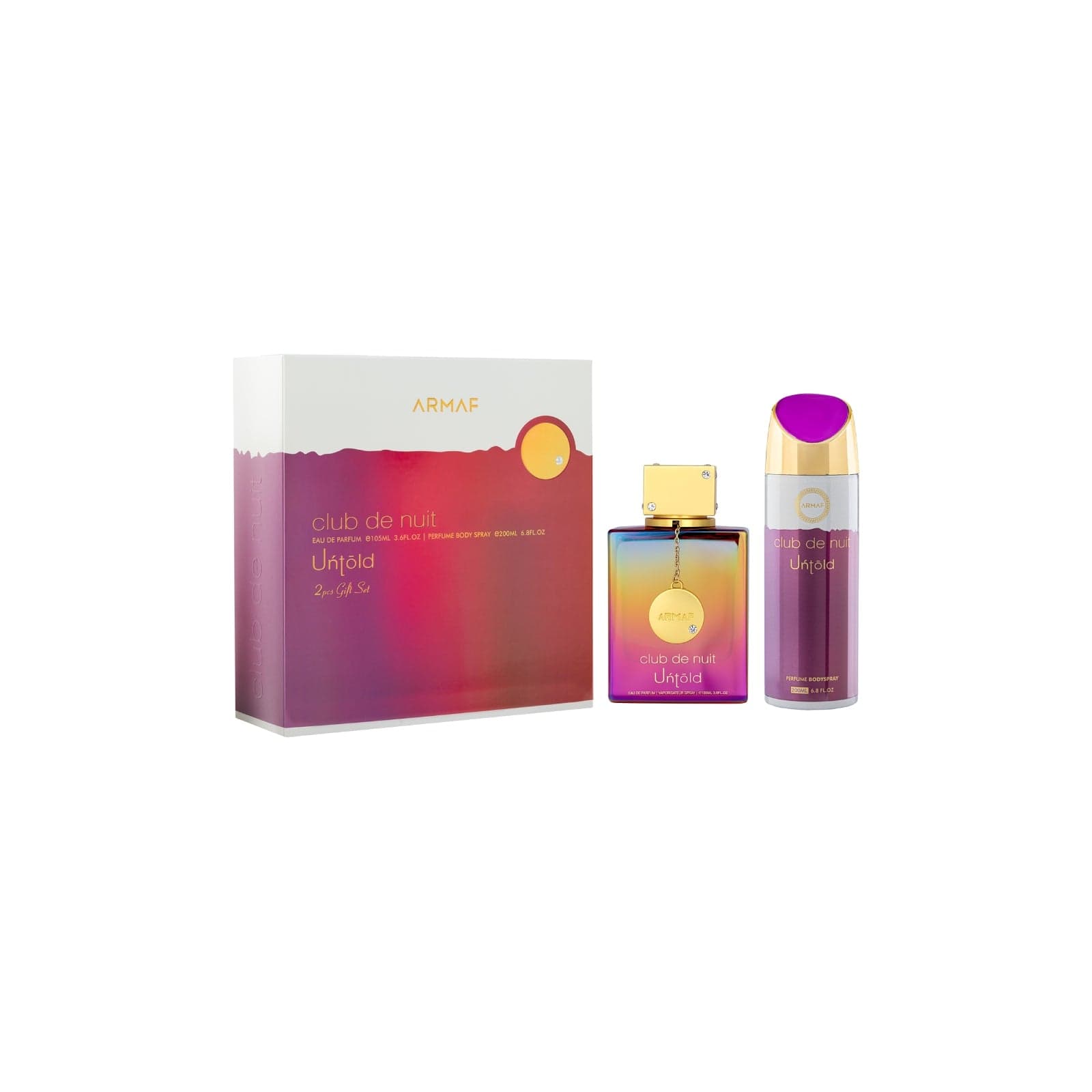 CLUB DE NUIT UNTOLD 2 PIECES GIFT SET (Default Title)