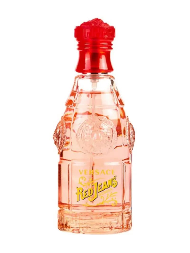 Versus Red Jeans EDT For Women 75ML by Versace perfume bottle